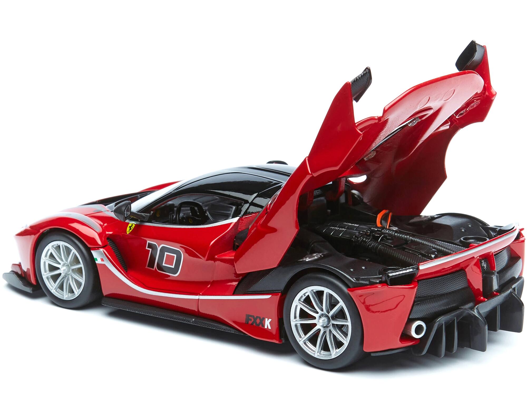 Alt View 2. Bburago - Ferrari Racing FXX-K #10 Red 1/24 Diecast Model Car by Bburago.
