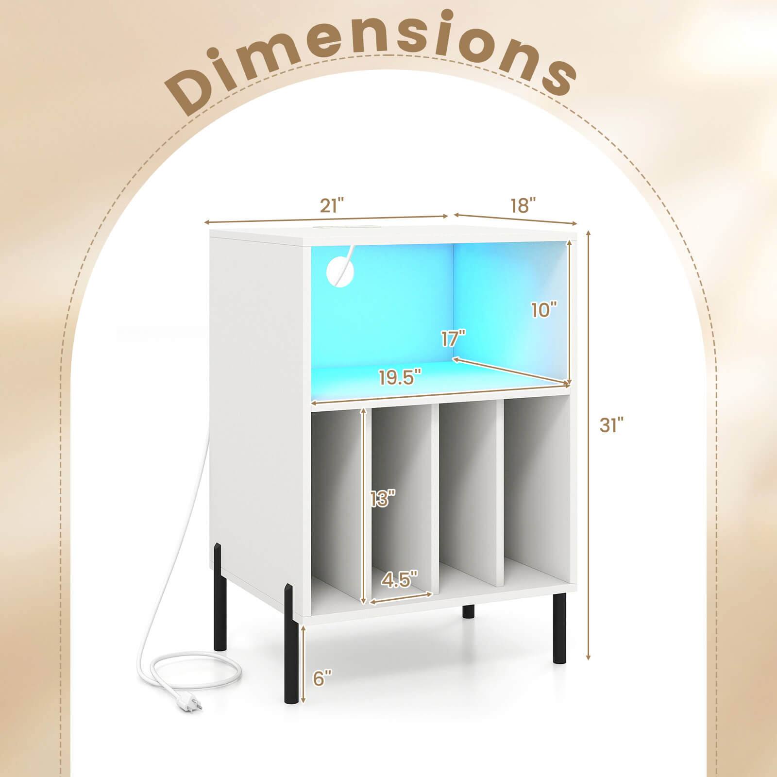 Dimensions: 21" x 18" x 17" x 10" x 19.5" x 31" x 13" x 4.5" x 6"