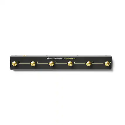 1 2 SINGULAR SOUND SUPERSWITCH 3 4 5 6