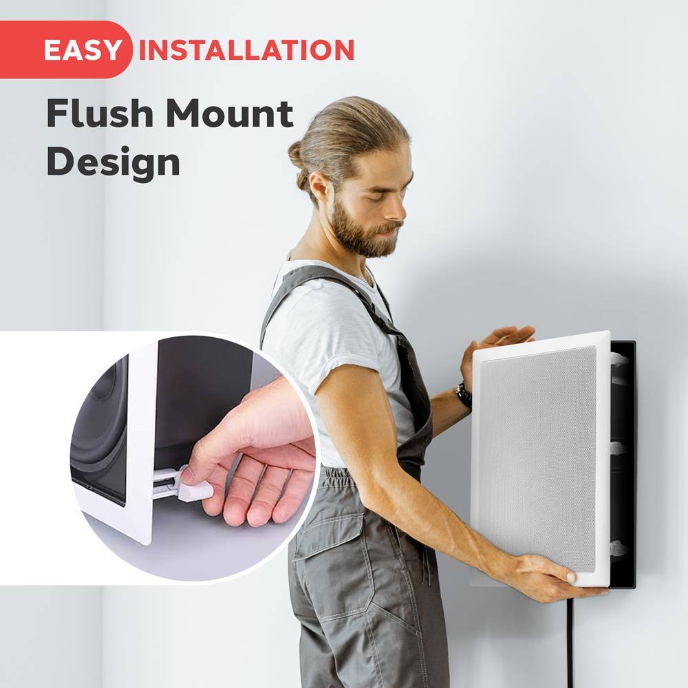 EASY INSTALLATION  
Flush Mount Design