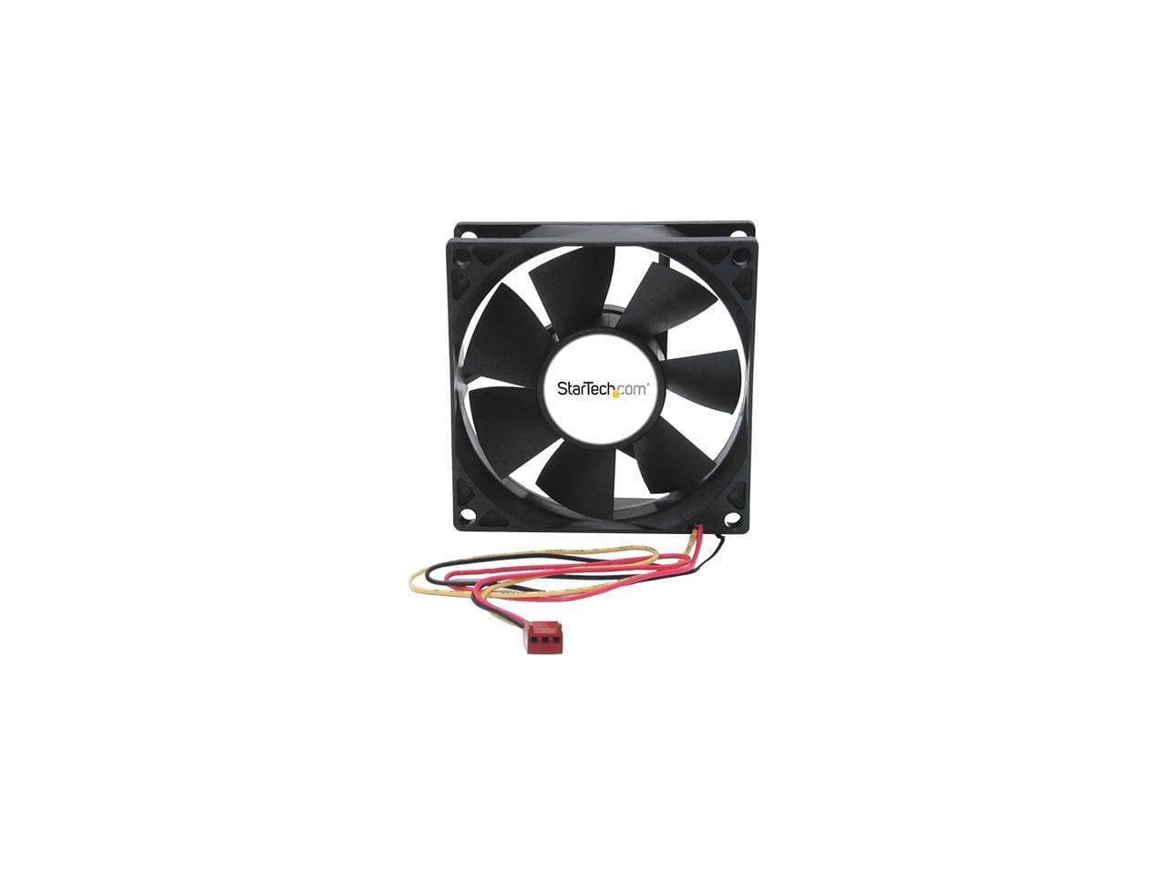 StarTech.com - 80x25mm Dual Ball Bearing Computer Case Fan with TX3 Connector - (FANBOX2) - Black