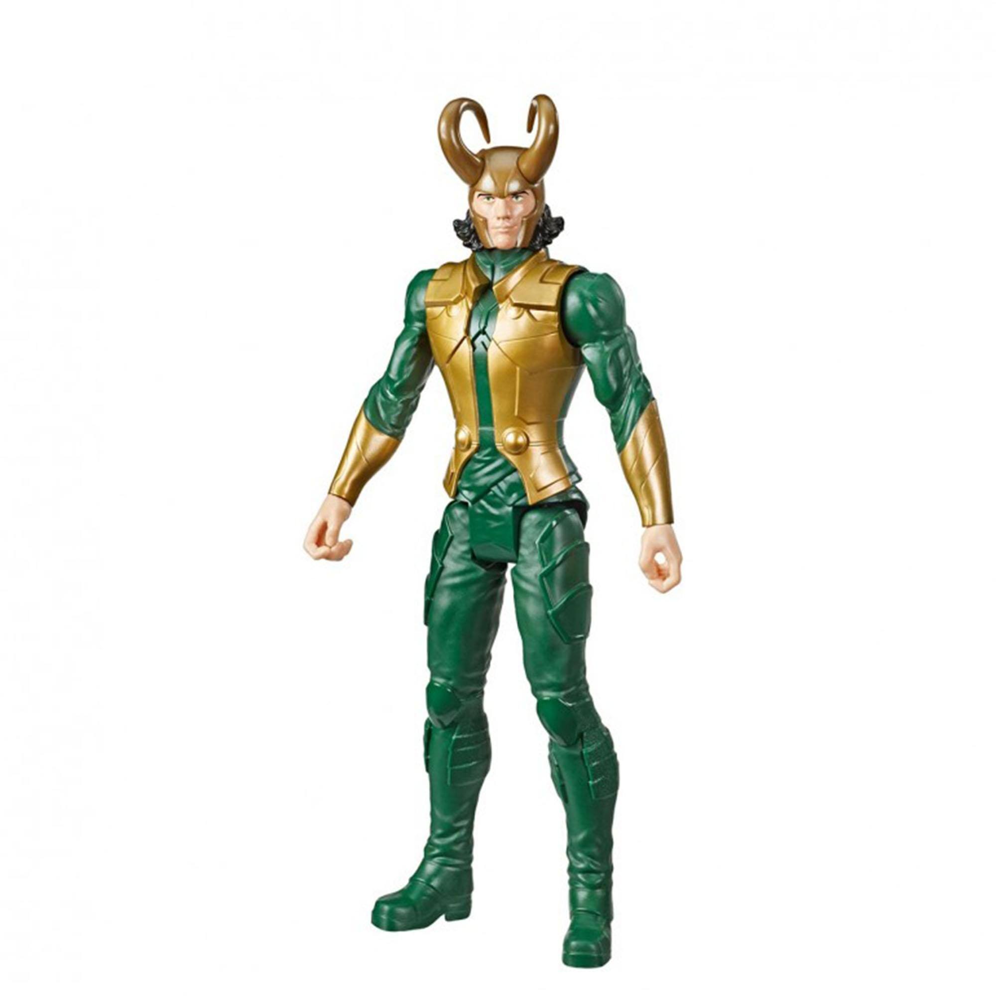 Marvel - 12 Inch Titan Hero Series Action Figure | Loki - Multi-Colored
