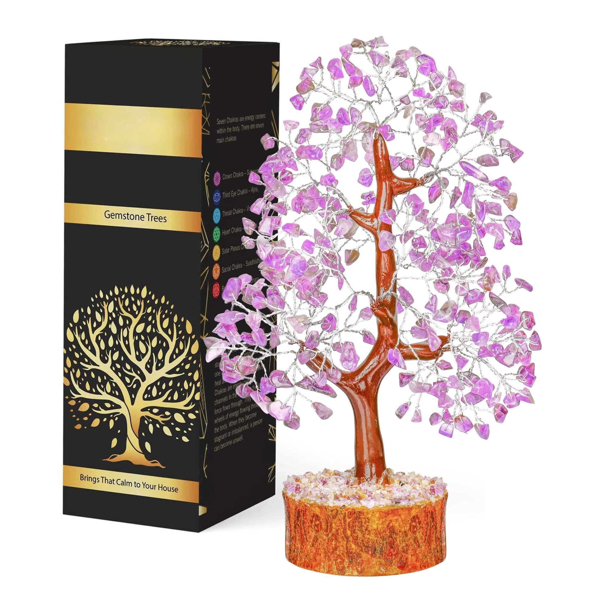 Amethyst Silver Wire 10in