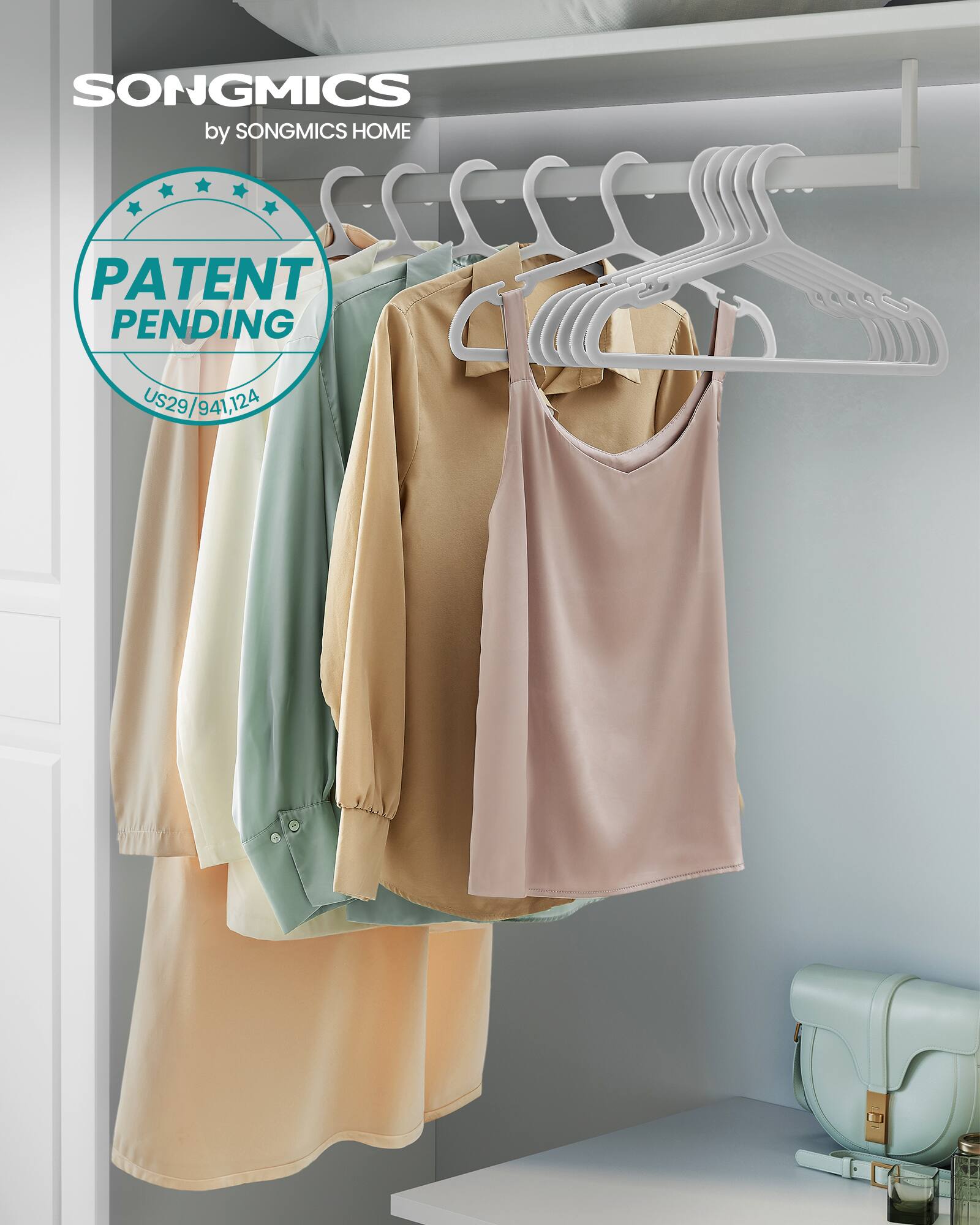 SONGMICS by SONGMICS HOME  
PATENT PENDING  
US29/941.124