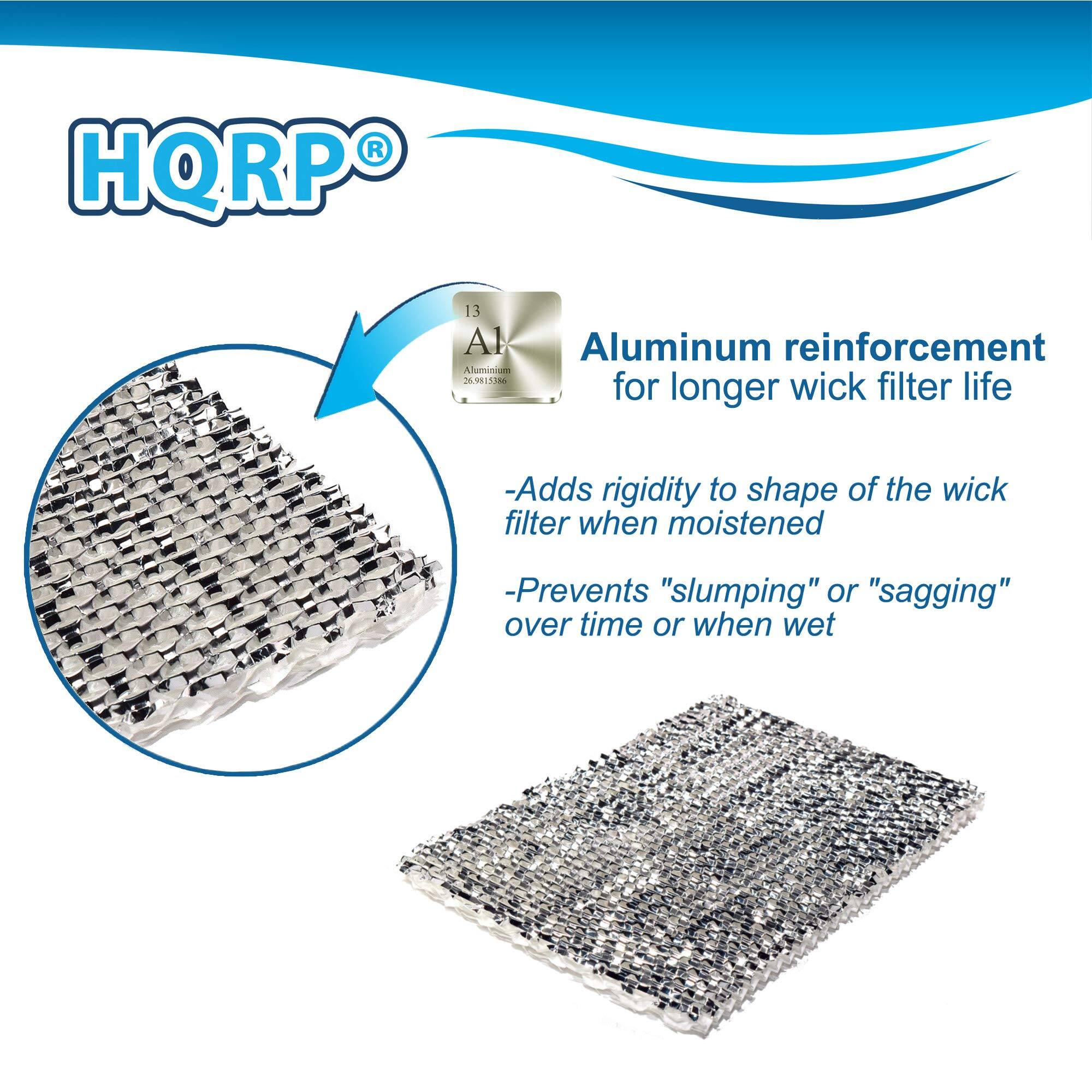 HQRP®

Aluminum reinforcement for longer wick filter life

- Adds rigidity to shape of the wick filter when moistened
- Prevents "slumping" or "sagging" over time or when wet