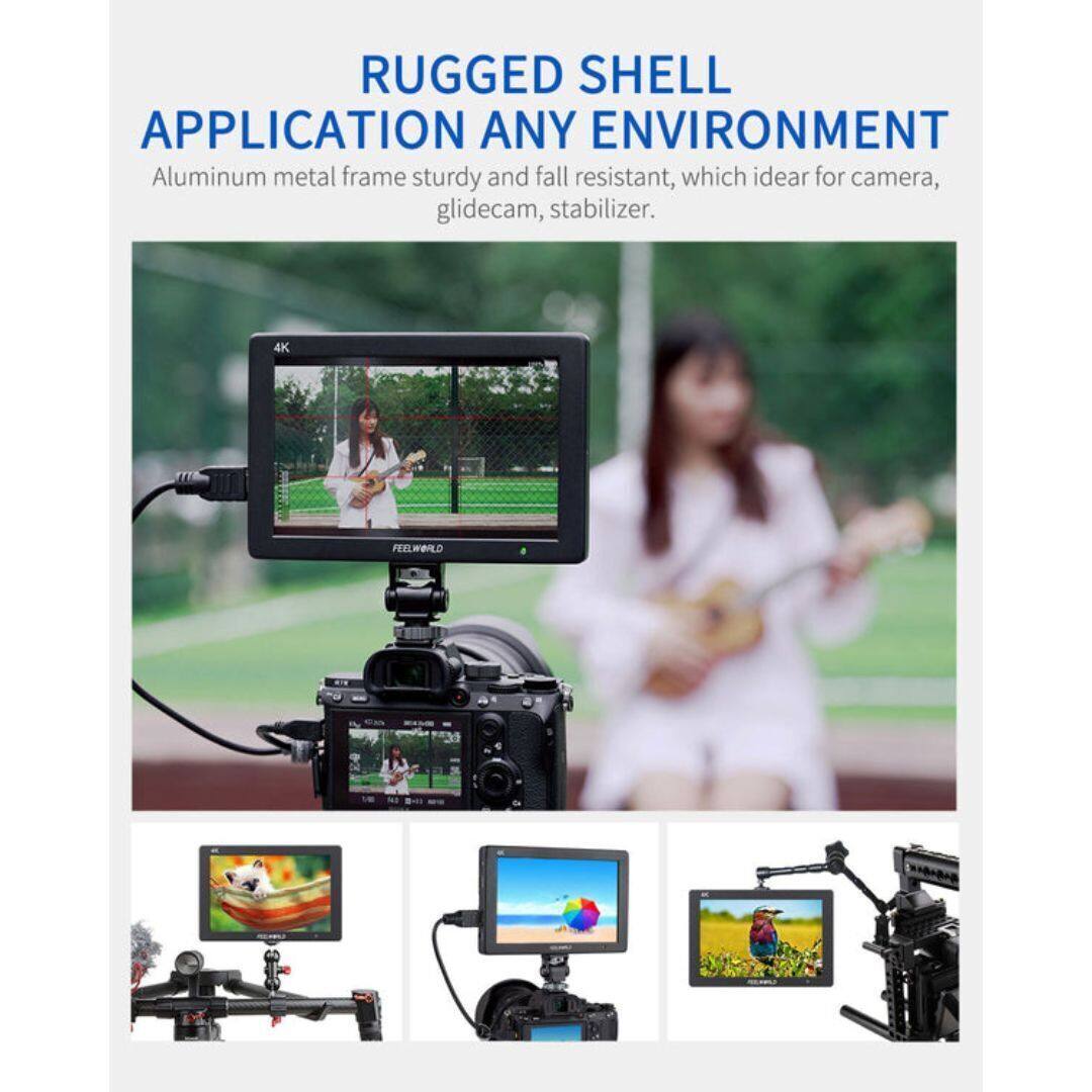 RUGGED SHELL APPLICATION ANY ENVIRONMENT

Aluminum metal frame sturdy and fall resistant, which ideal for camera, glidcam, stabilizer.
