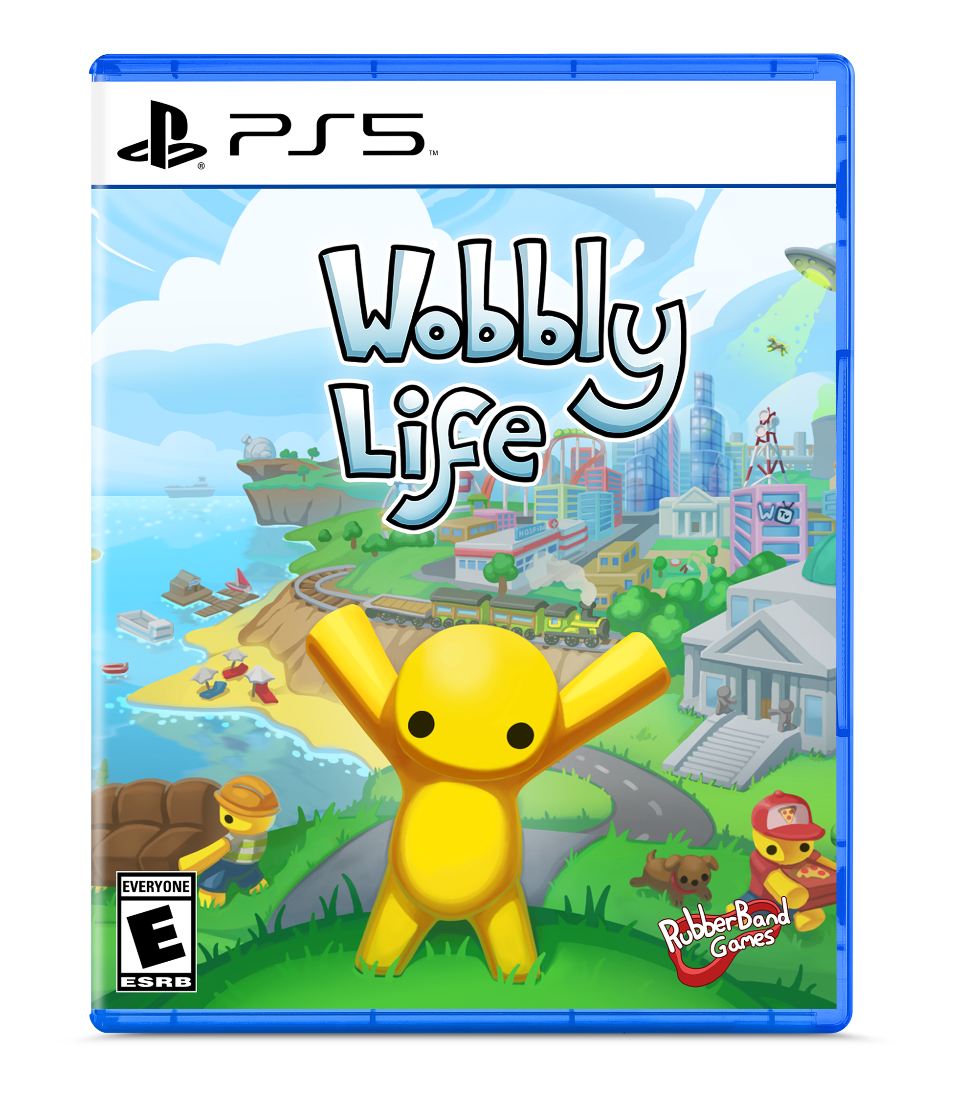PS5 - Wobbly Life - EVERYONE E ESRB - RubberBand Games