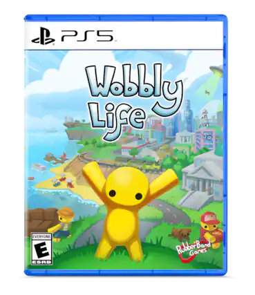 PS5 - Wobbly Life - EVERYONE E ESRB - RubberBand Games - E (Everyone)