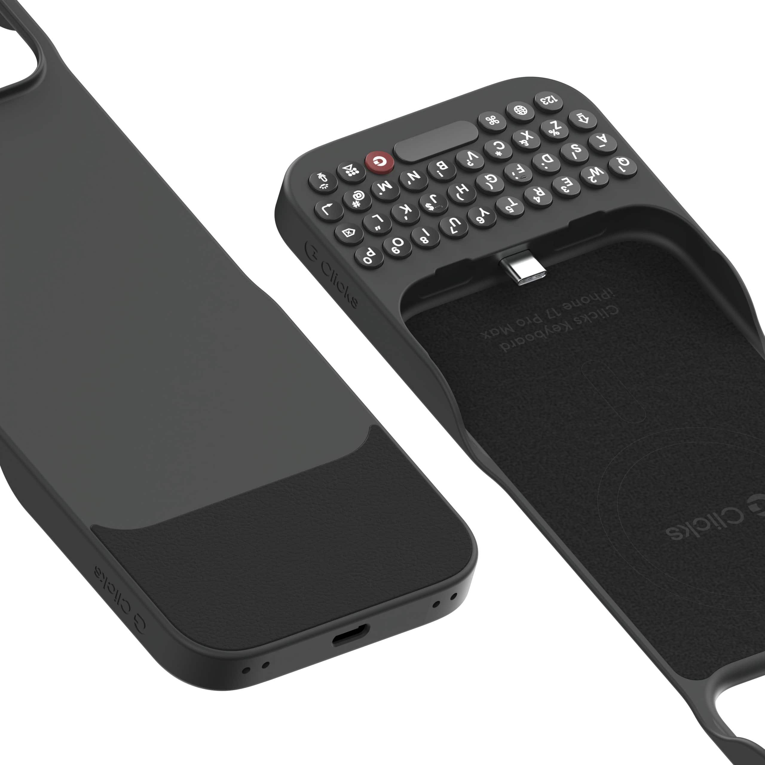 iPhoneアクセサリー Clicks Keyboard iPhone 17 Pro Max Clicks Keyboard Case for iPhone 17 Pro Max Onyx CK-7200-4 - Best Buy