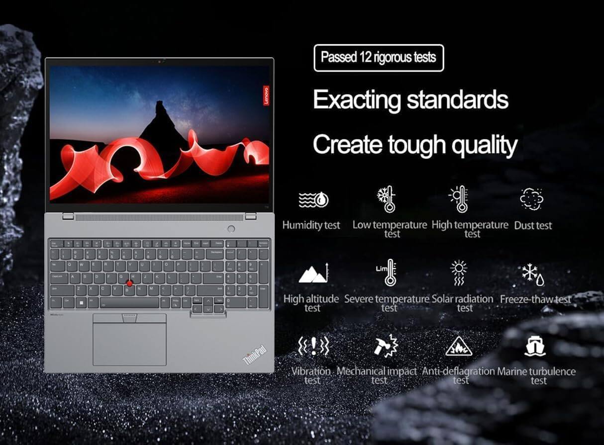 Passed 12 rigorous tests  
Exacting standards  
Create tough quality  

- Humidity test  
- Low temperature test  
- High temperature test  
- Dust test  
- High altitude test  
- Severe temperature test  
- Solar radiation test  
- Freeze-thaw test  
- Vibration test  
- Mechanical impact test  
- Anti-deflagration test  
- Marine turbulence test