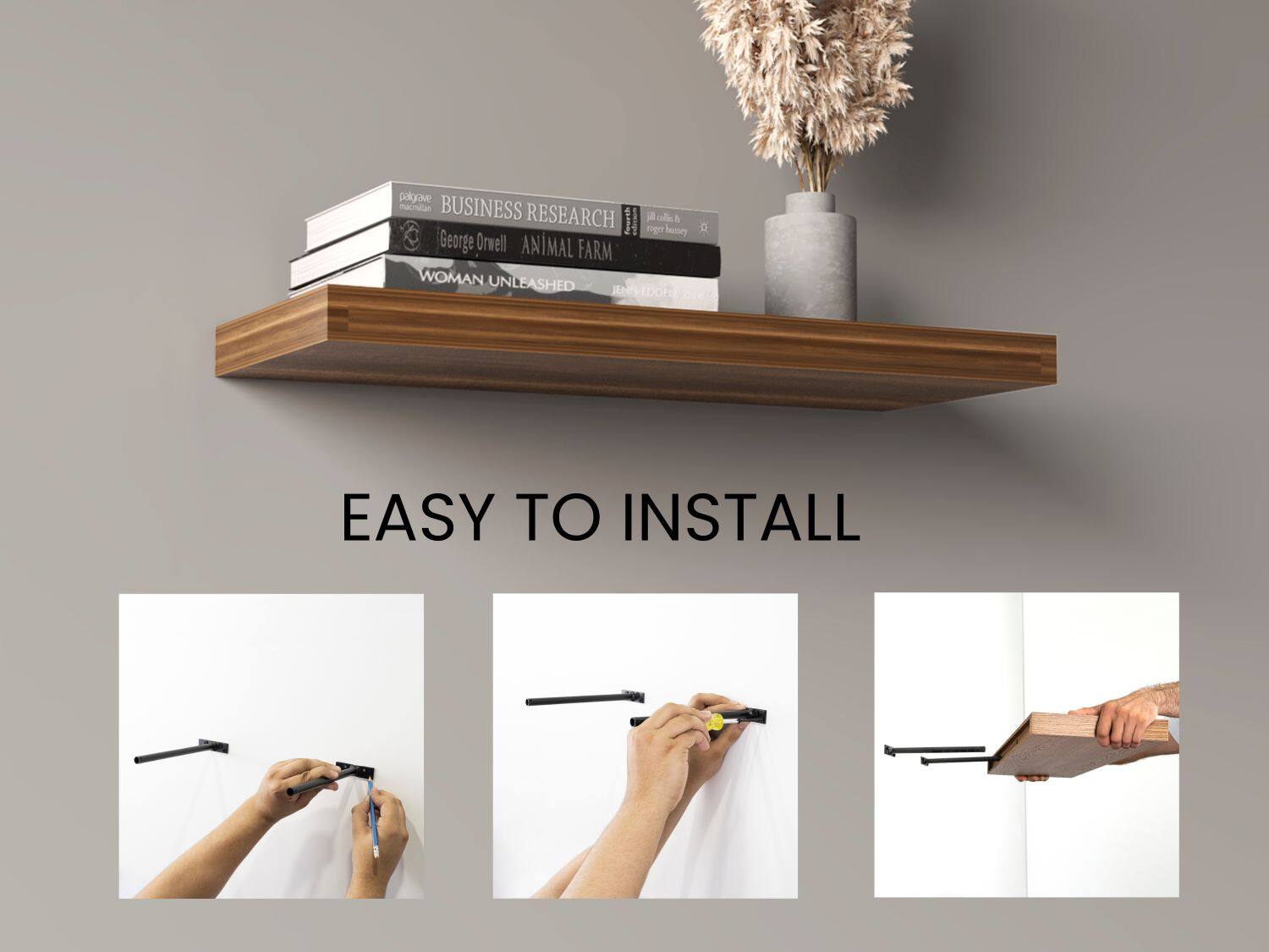 EASY TO INSTALL

- BUSINESS RESEARCH
- George Orwell ANIMAL FARM
- WOMAN UNLEASHED
- JENN IDOR