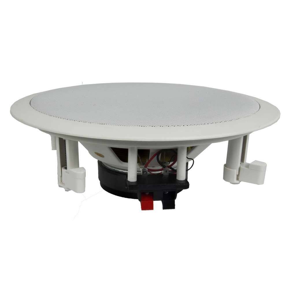 Alt View 3. Pyle - Pyle 8 Inch 500W 2 Way In Wall Ceiling Home Speakers System (Pair) (10 Pack) - White.