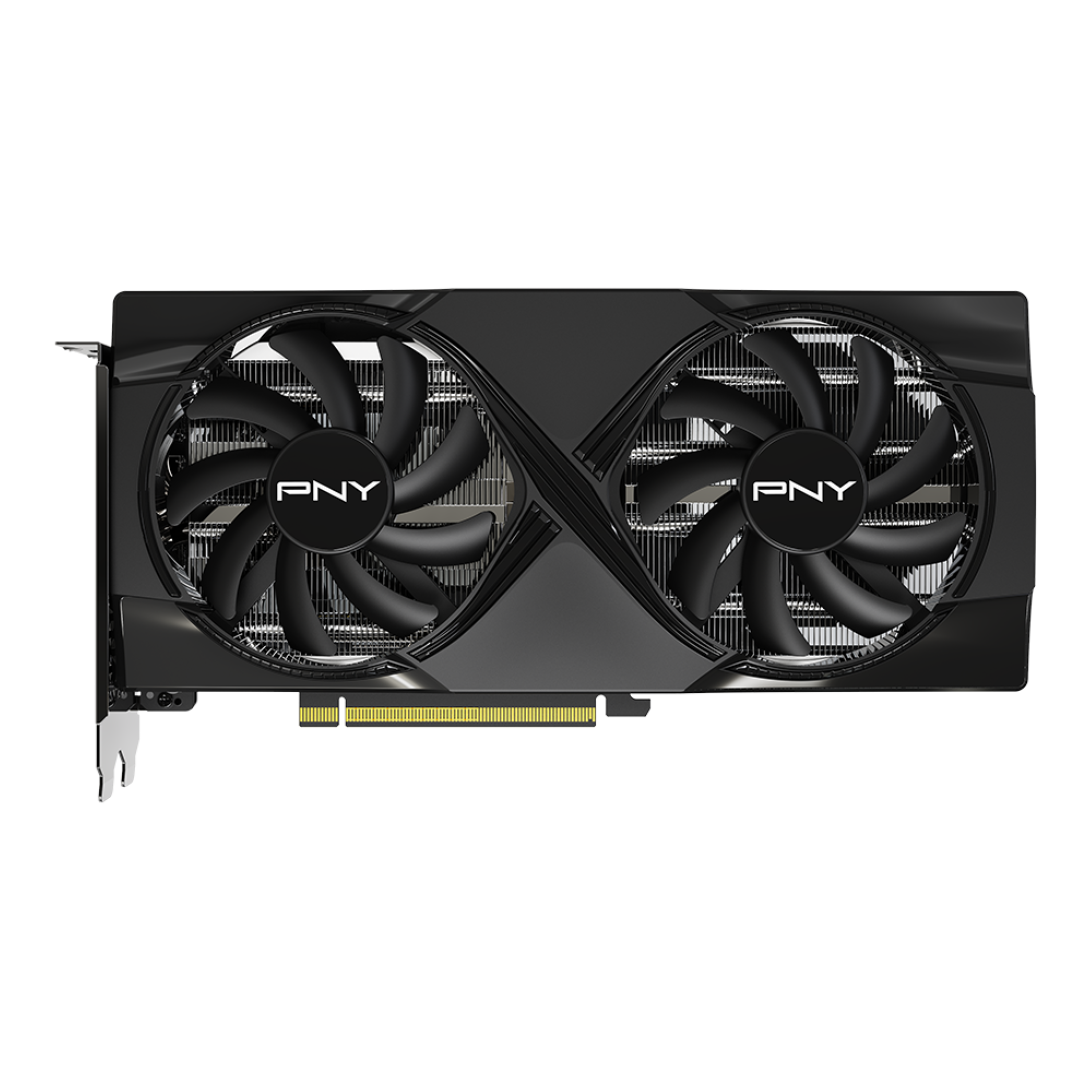 PNY - GeForce RTX 5060 Ti Overclocked 16GB GDDR7 PCI Express 5.0 Graphics Card with Dual Fan - Black - Front_Zoom