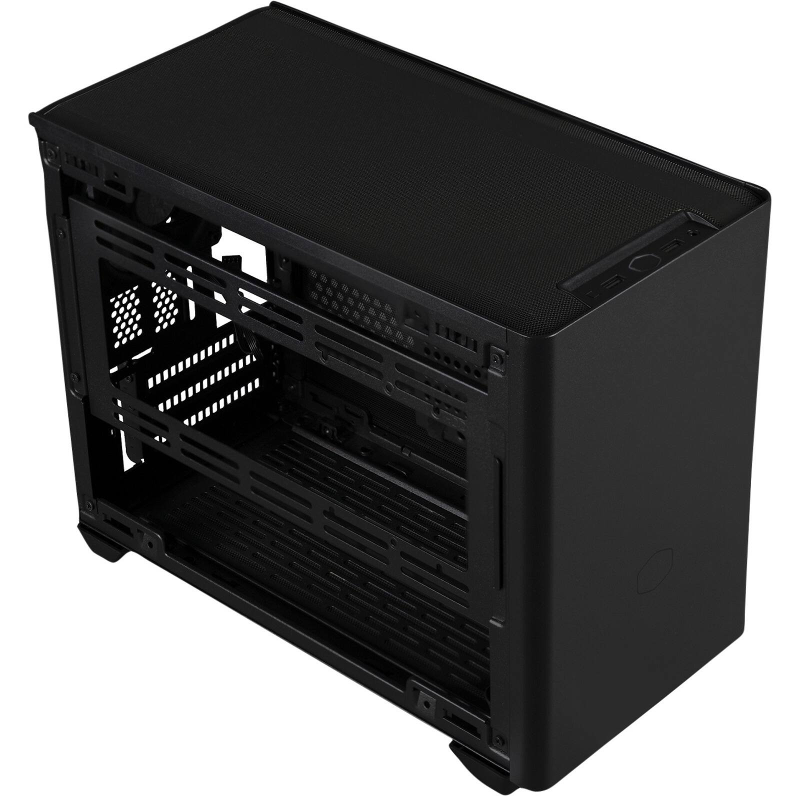 Alt View 17. Cooler Master - MasterBox MCB-NR200-KNNN-S00 Mini ITX/Mini DTX Mini-tower Case - Black.