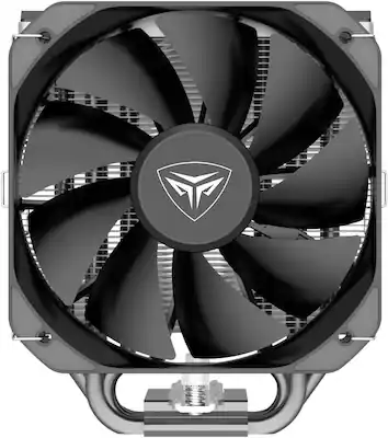 Front. PCCOOLER - K6BK High Performance CPU Cooler Aluminum 130 mm Luxury - Black.