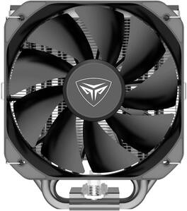 PCCOOLER - K6BK High Performance CPU Cooler Aluminum 130 mm Luxury - Black