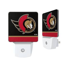 Keyscaper - Ottawa Senators Stripe Design Nightlight 2-Pack - Multicolor