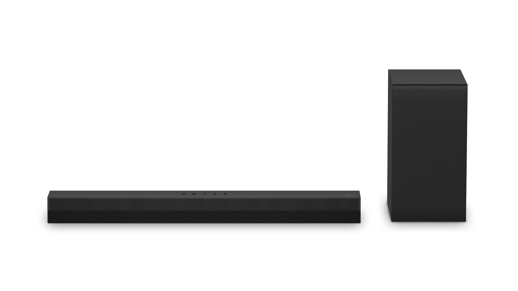 Alt View 5. LG - 2.1-Channel S40T Soundbar with Wireless Subwoofer, Bluetooth Connectivity, Dolby Audio and WOW Orchestra - Black.