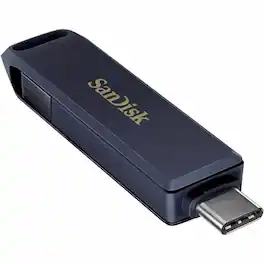 SANDISK - Phone Drive for iPhone - 256GB - 256 GB - Lightning, USB 3.2 (Gen 1) Type C - 90 MB/s Read Speed - 10 MB/s Write - Metallic