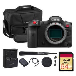 Canon - EOS R5 C Mirrorless Cinema Camera + More