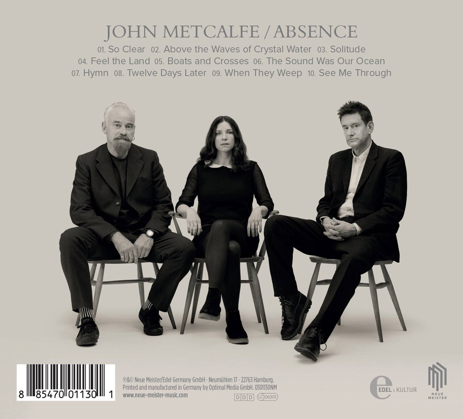 John Metcalfe - Absense   - COMPACT DISCS [CD] price history on PriceWatchPro