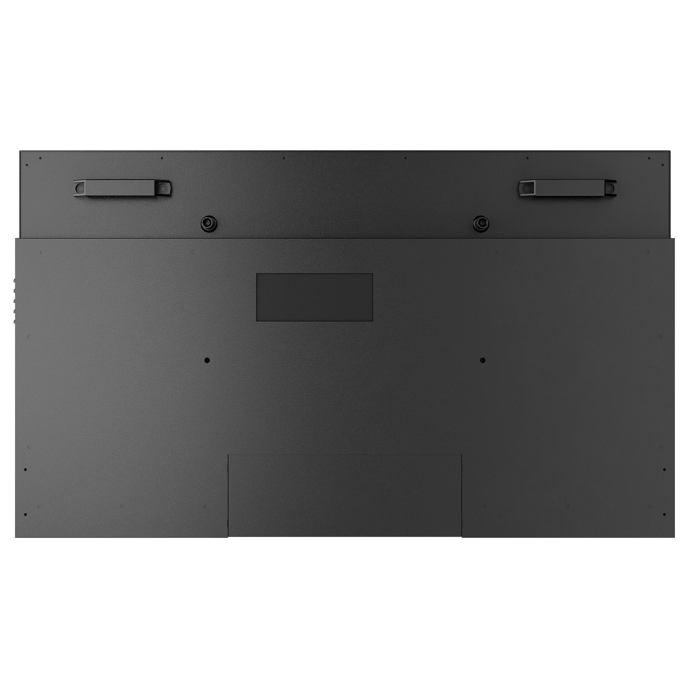 Angle. Sylvox - Sylvox 55" Smart Outdoor TV, Ultra-Narrow Bezel, 4K 1000 Nits Partial Sun, IP56 Waterproof, Dolby Atmos (Frameless) - Black.