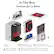 In The Box
Contenu De La Boîte
1. Maxim
2. Charging Station
3. Mops and spare filter
4. Ramp and Manual
5. Spare Bag, Cleaning Solution, and Side Brushes
1. Maxim
2. Station de recharge
3. Vadrouille et Filtre de rechange
4. Rampe et Manuel
5. Sac, Solution de nettoyage, et Brosses latérales