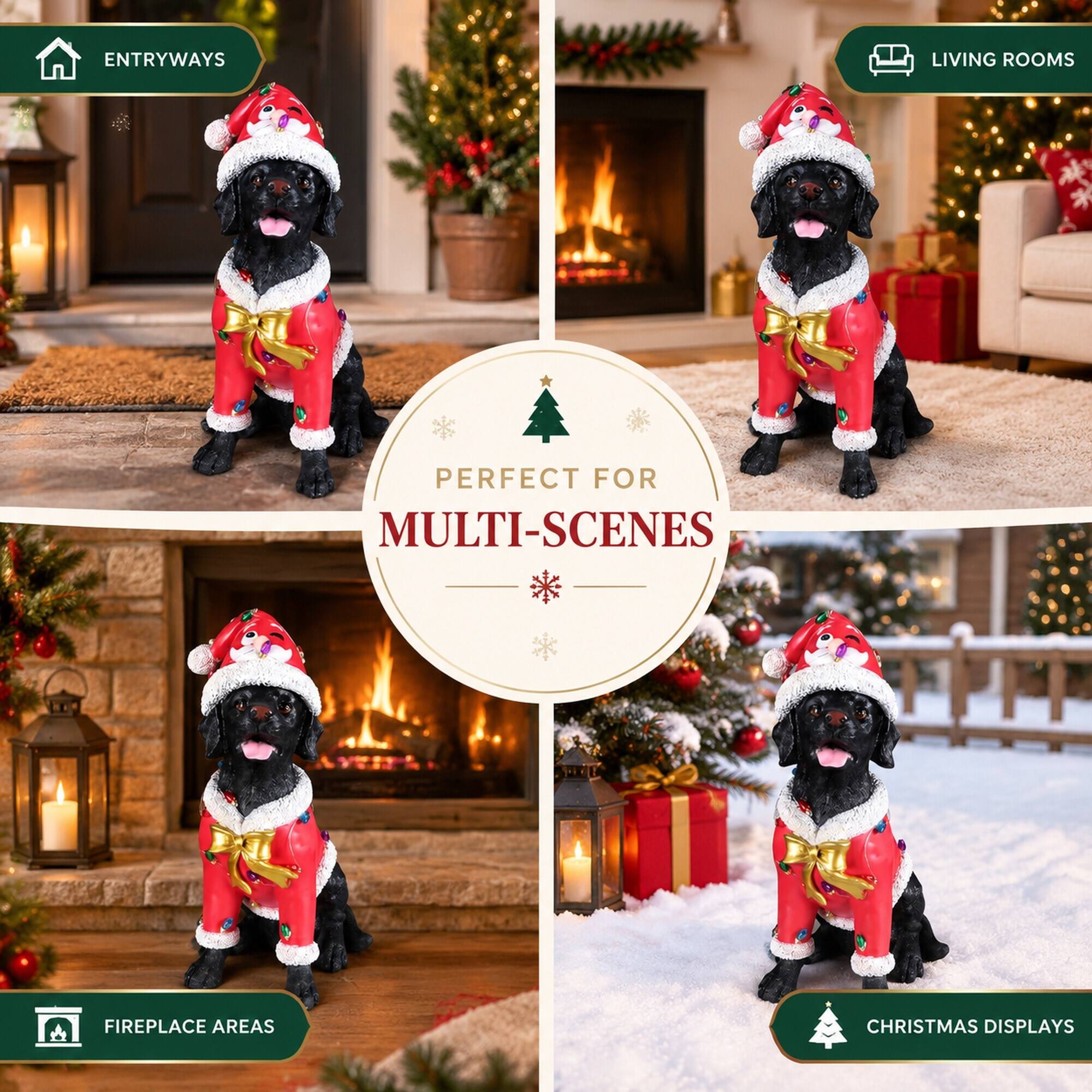 ENTRYWAYS  
LIVING ROOMS  
PERFECT FOR MULTI-SCENES  
FIREPLACE AREAS  
CHRISTMAS DISPLAYS