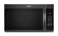Whirlpool - 1.9 Cu. Ft. Over-the-Range Microwave with Sensor Cooking - Black Stainless Steel