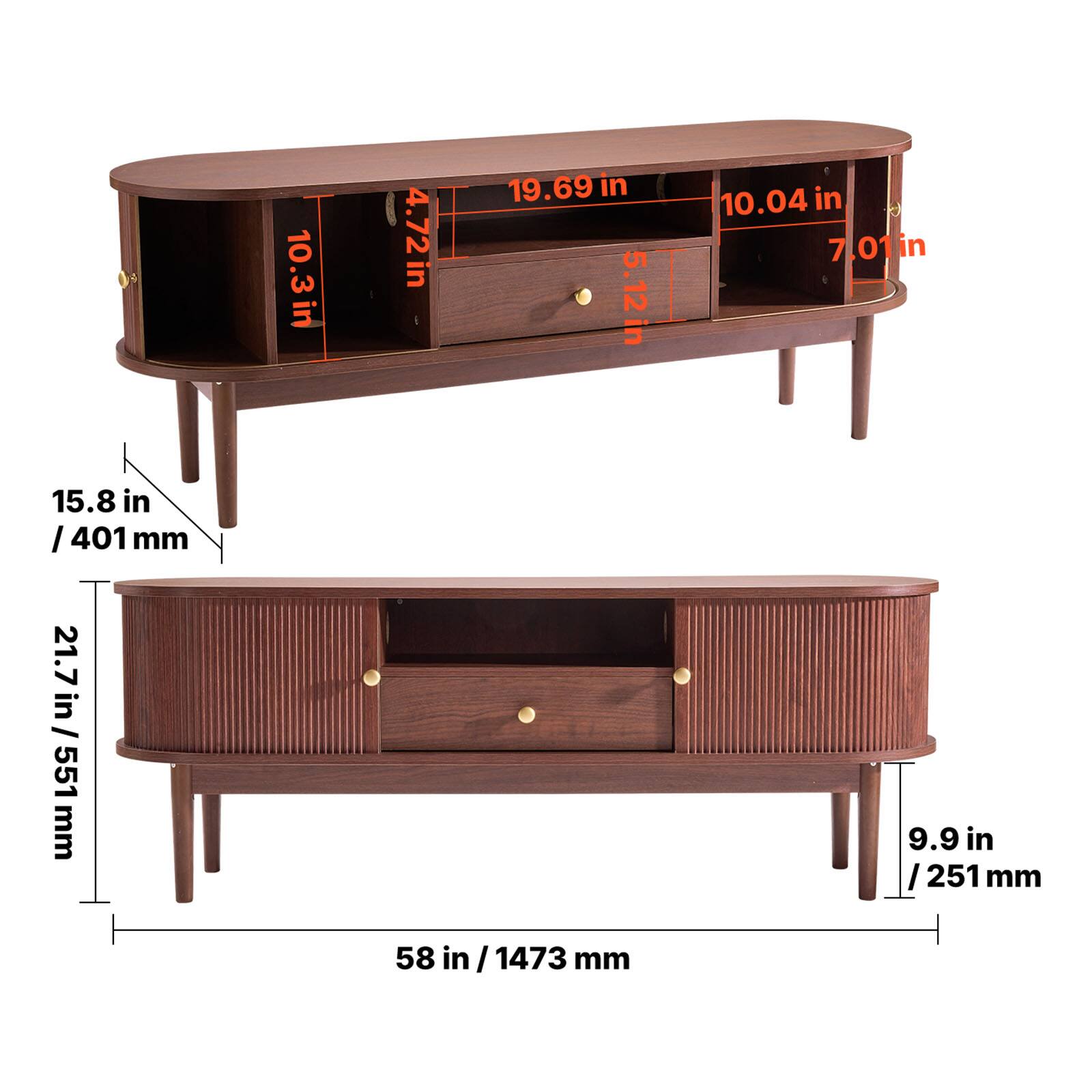 10.3 in  
4.72 in  
19.69 in  
5.12 in  
10.04 in  
7.01 in  
15.8 in / 401 mm  
21.7 in / 551 mm  
9.9 in / 251 mm  
58 in / 1473 mm