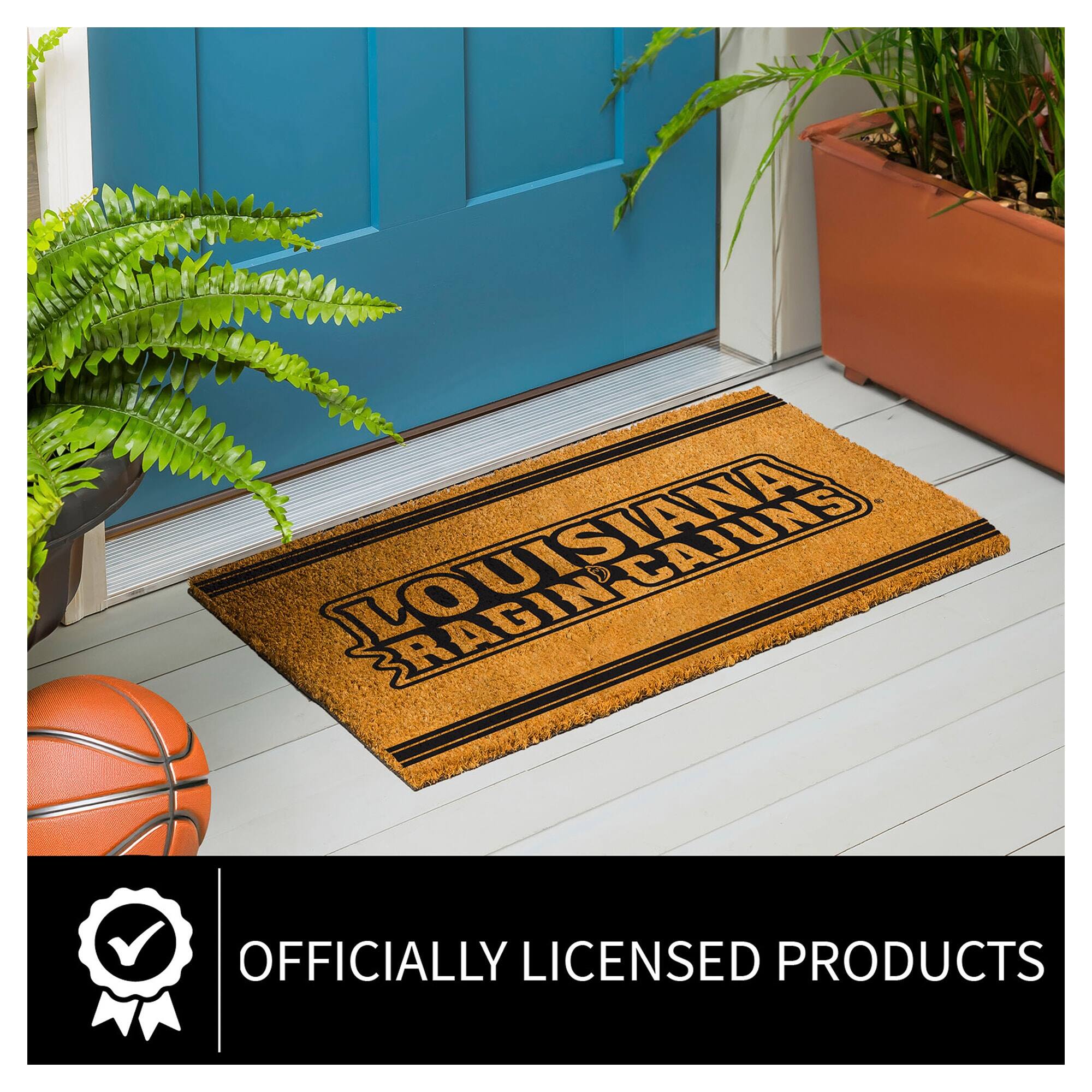 RAGIN CAINS  
RAGIN' OFFICIALLY LICENSED PRODUCTS  

LOUISIANA  
RAGIN CAJUNS  

OFFICIALLY LICENSED PRODUCTS