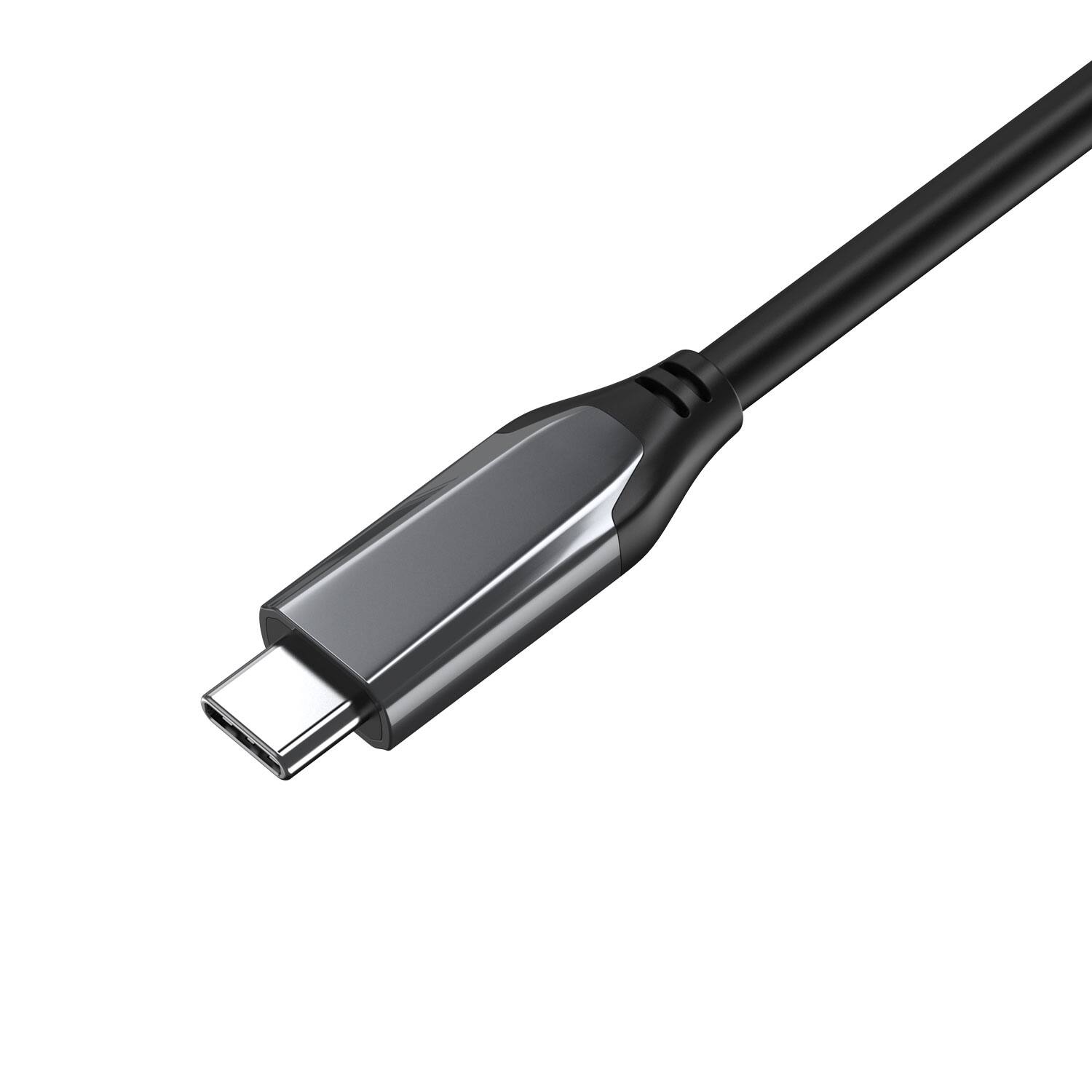 Left. UPTab - USB-C to HDMI 2.1 HDR 8K Adapter.