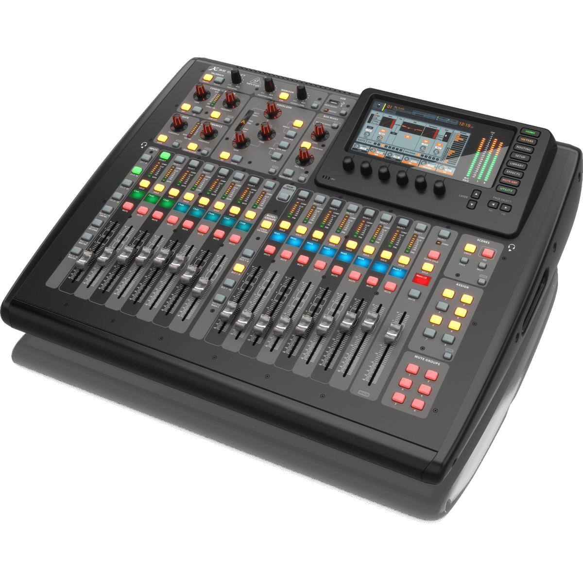 X38

12:19 LAYER
200 ROUTING SETUP UGUARY EFFECTS: SPART Stoth
Andust
100
imi
Autu"
iiiiii  ind
inimi
2018
MUTE GROUPS
ECENNA ASSIGN
