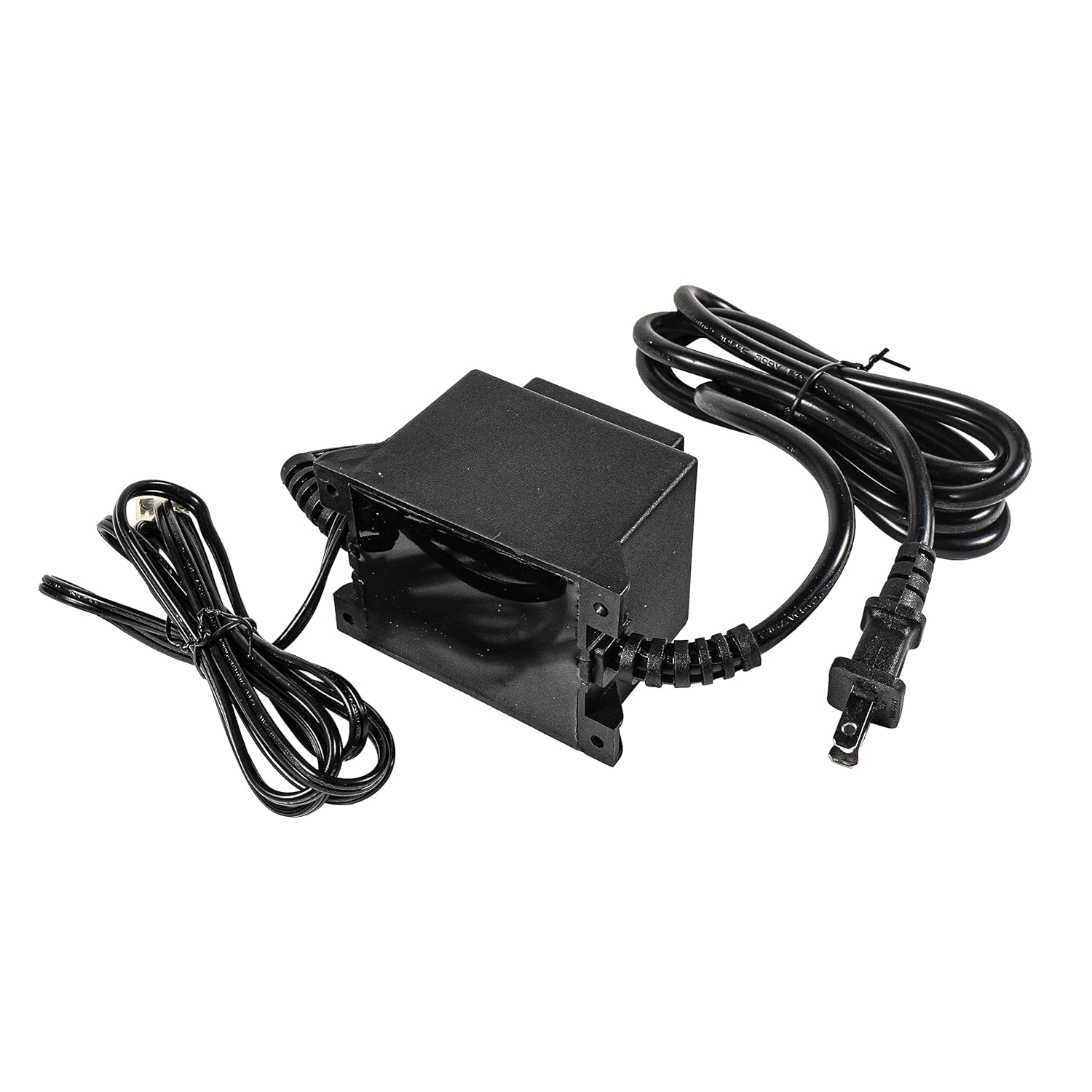 Alt View 1. HQRP - HQRP Rainproof AC-AC Transformer 120V to 12VAC 5A 60W for Outdoor/Pool Lights, 4-Terminal, ETL Listed - Black.