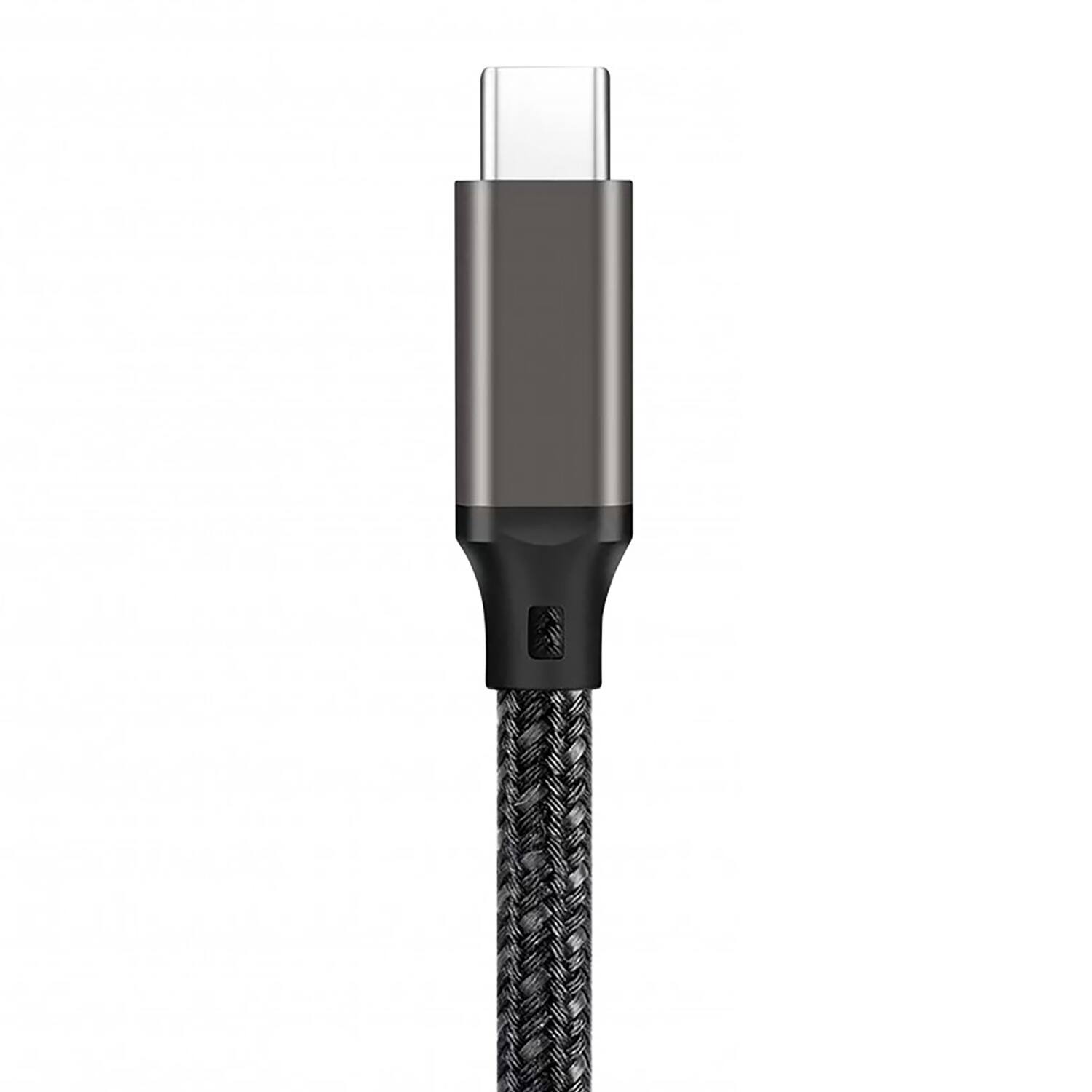 Left. Urban Factory - BASEE E-Mark USB-C to USB-C 6.5-ft 100W Cable.