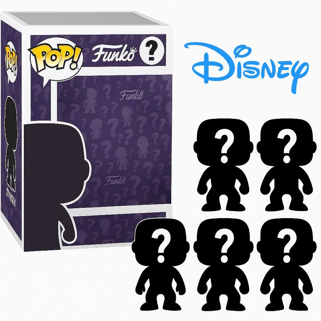 Pack of 5 Surprise Mystery Disney Funko Pop! Randomly Selected - Black price history on PriceWatchPro