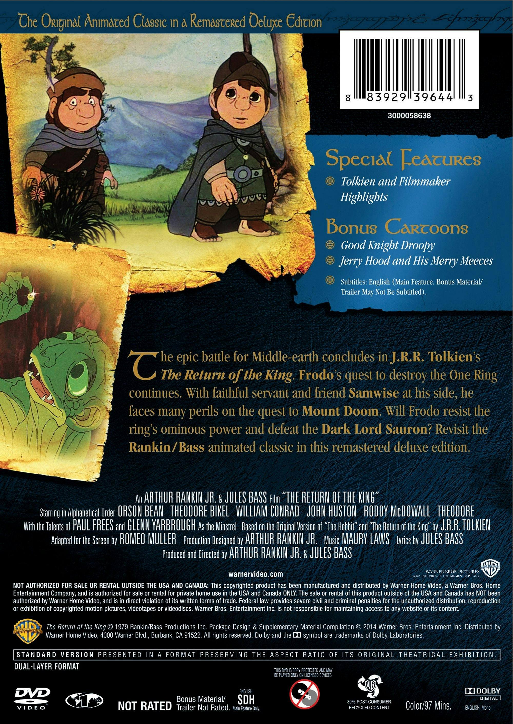 Angle. The Return of the King (Deluxe Edition) [DVD].