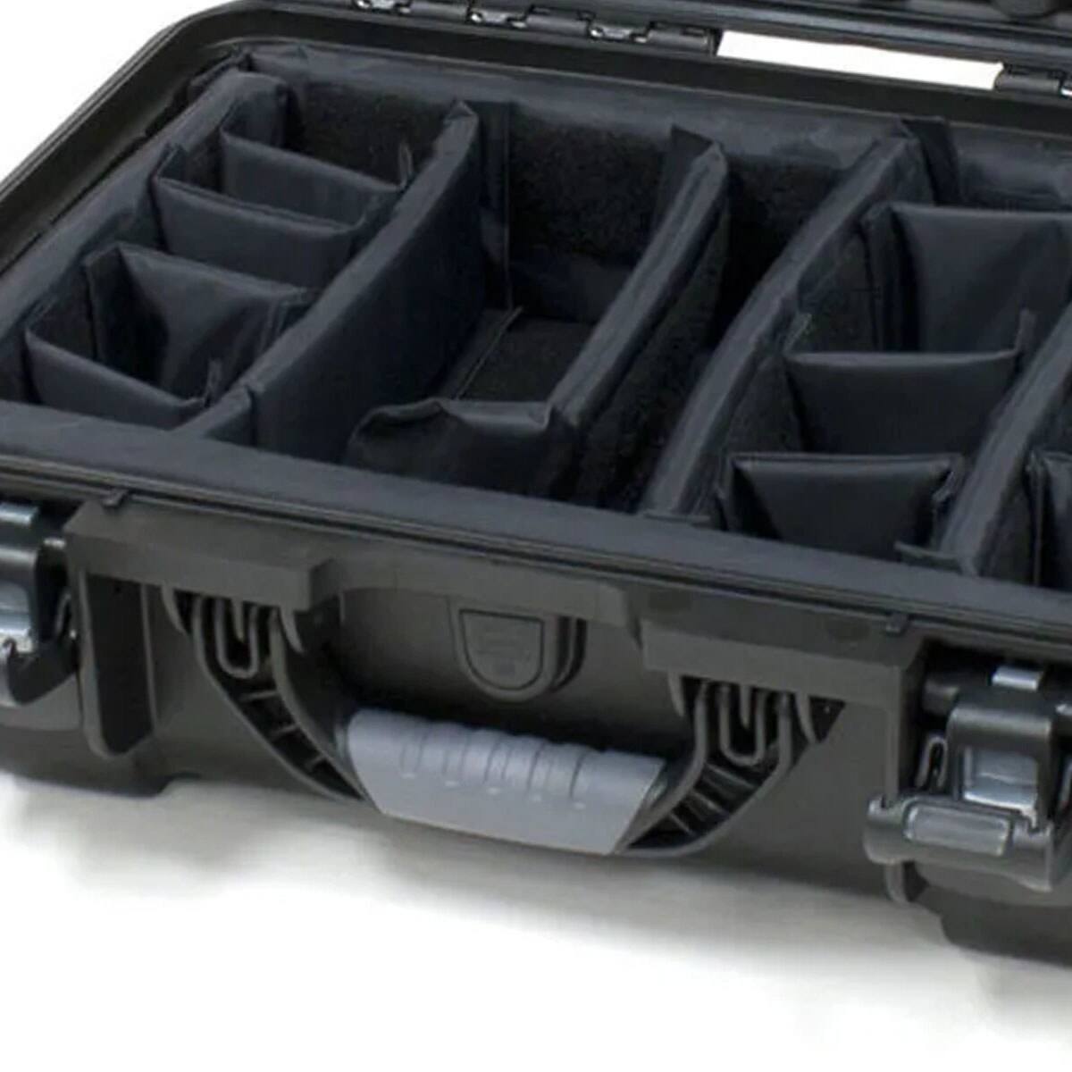 Alt View 3. NANUK - Nanuk Large Series 925 Lightweight NK-7 Resin Waterproof Case with Padded Divider, Black.
