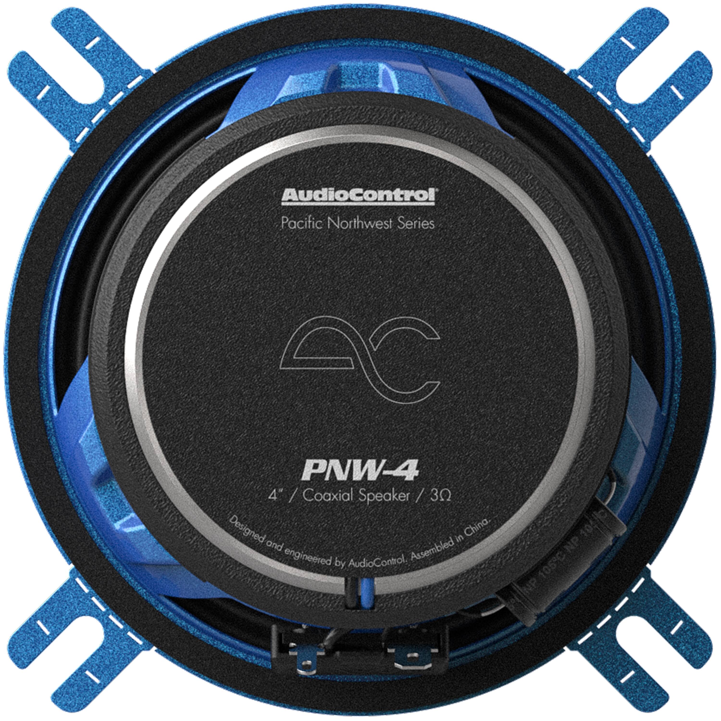 AudioControl Pacific Northwest Series AC PNW-4 4" / Coaxial Speaker / 300 Watts / Designed in China and Assembled in the USA.