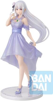 Bandai - Ichibansho - Re:Zero - Emilia (Dreaming Future Story) Figure - COLLECTIBLES - Multicolor