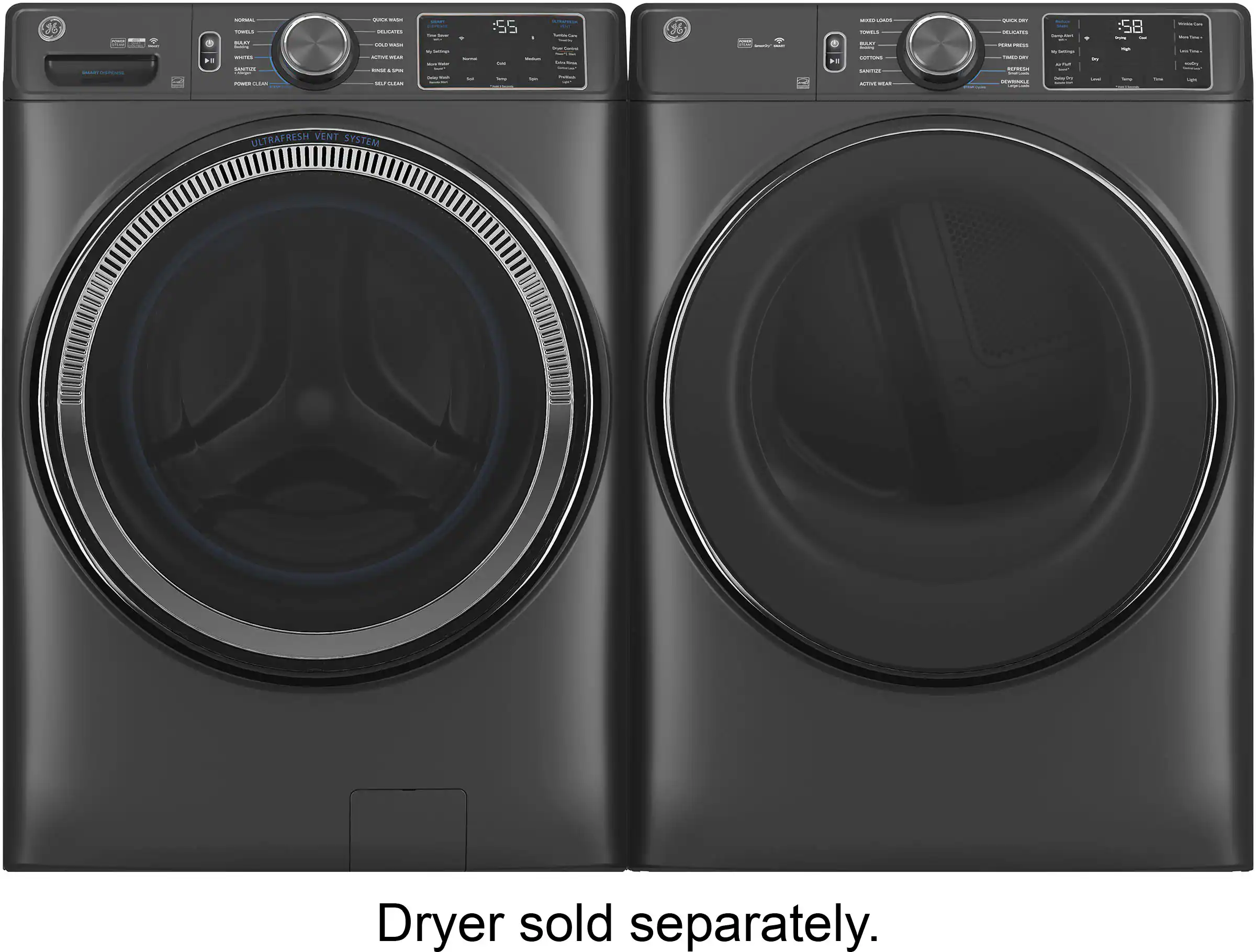 Dryer sold separately.