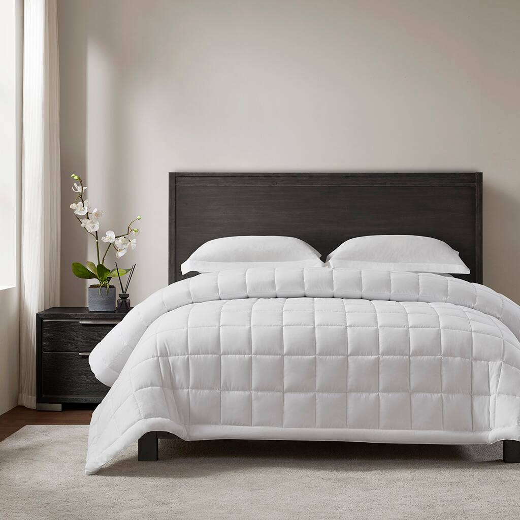 Alt View 1. Gracie Mills - Gracie Mills Liora Essential Blanket Textured - White.