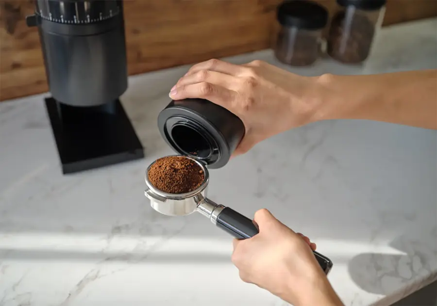 Alt View 27. Fellow - Opus Conical Burr Grinder - Matte Black.