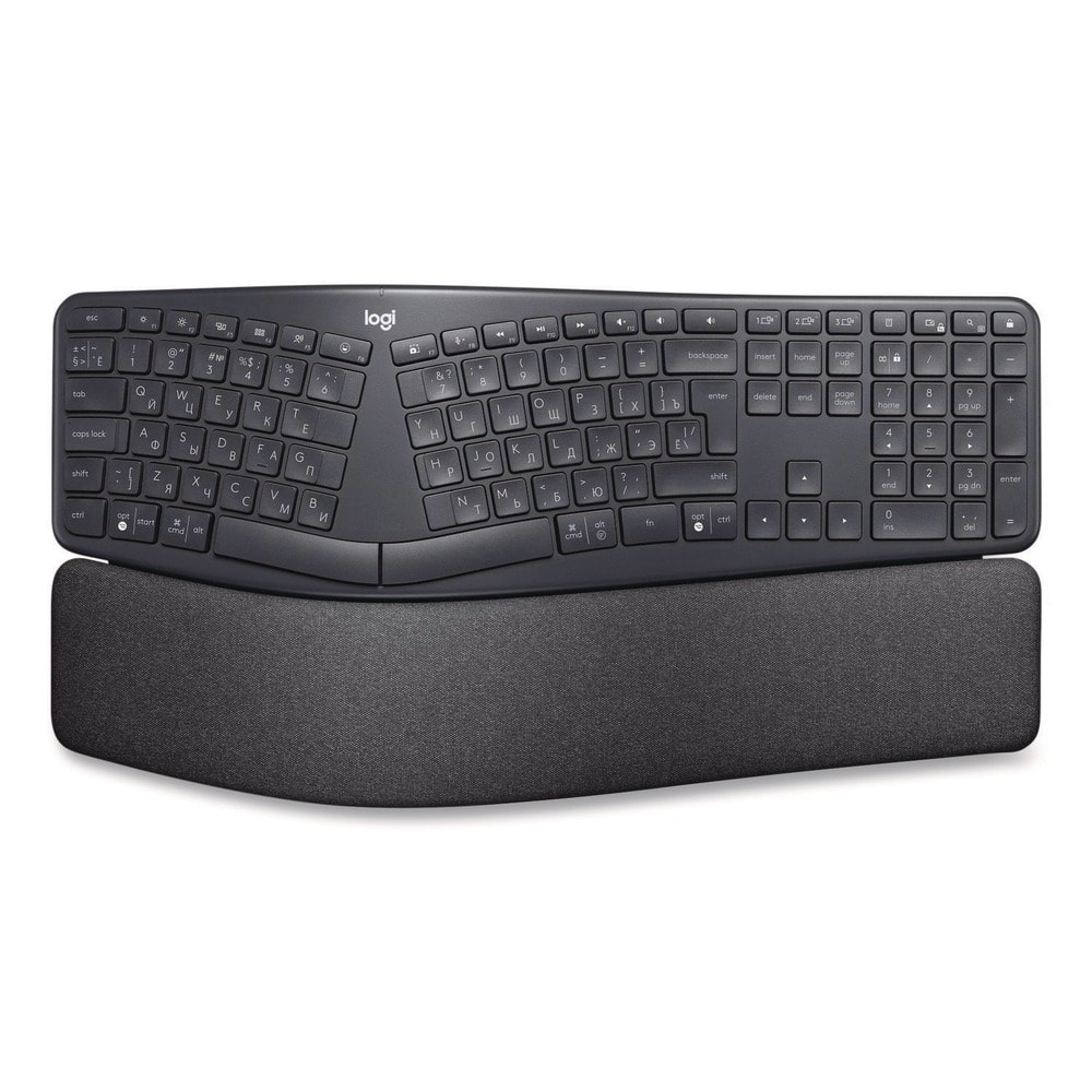 Logitech - 920-009166 Ergo K860 Wireless Split Keyboard - Black