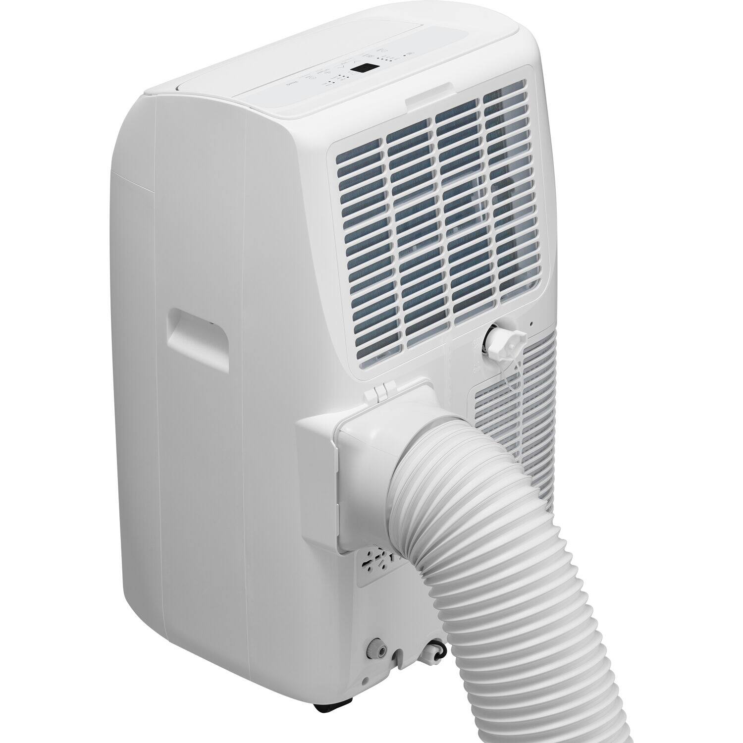 Alt View 9. LG - 450 Sq. Ft. 10,200 BTU Smart Portable Air Conditioner 12,000 BTU Heater - White.