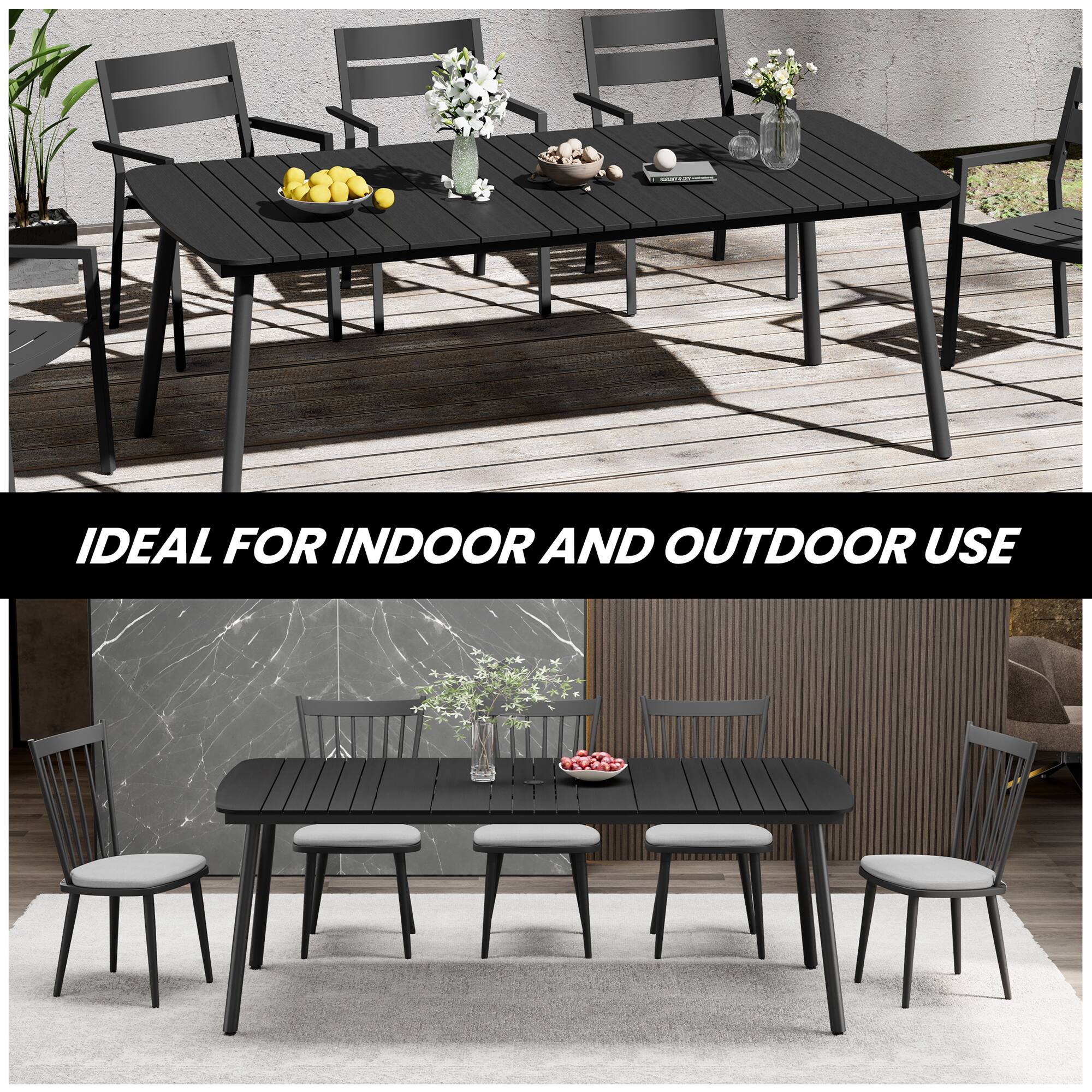 IDEAL FOR INDOOR AND OUTDOOR USE