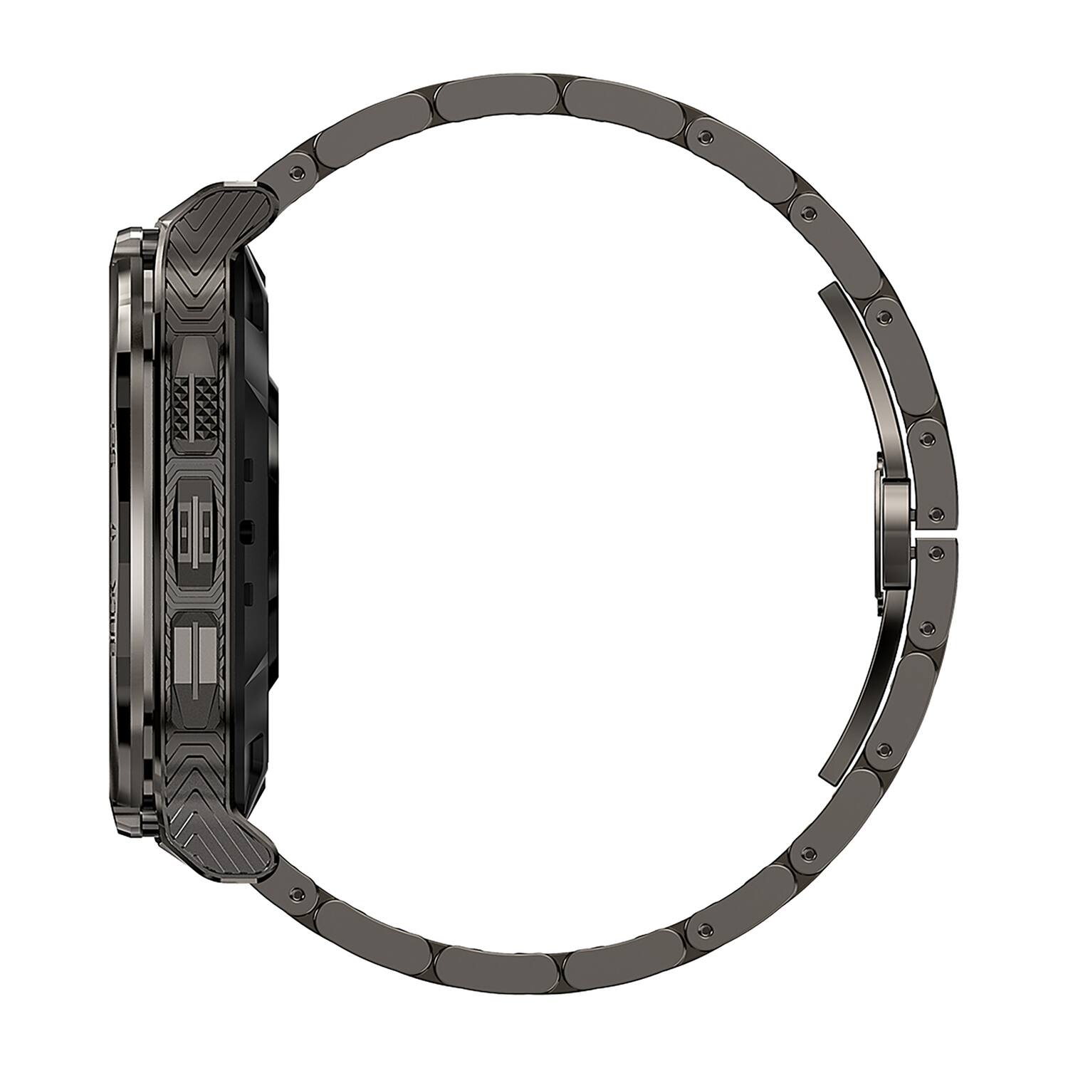 Alt View 1. KOSPET - M3 Special Edition Smartwatch 1.96" AMOLED Touchscreen, Bluetooth, 170+ Sports Modes, Military-Grade Protection - Black.