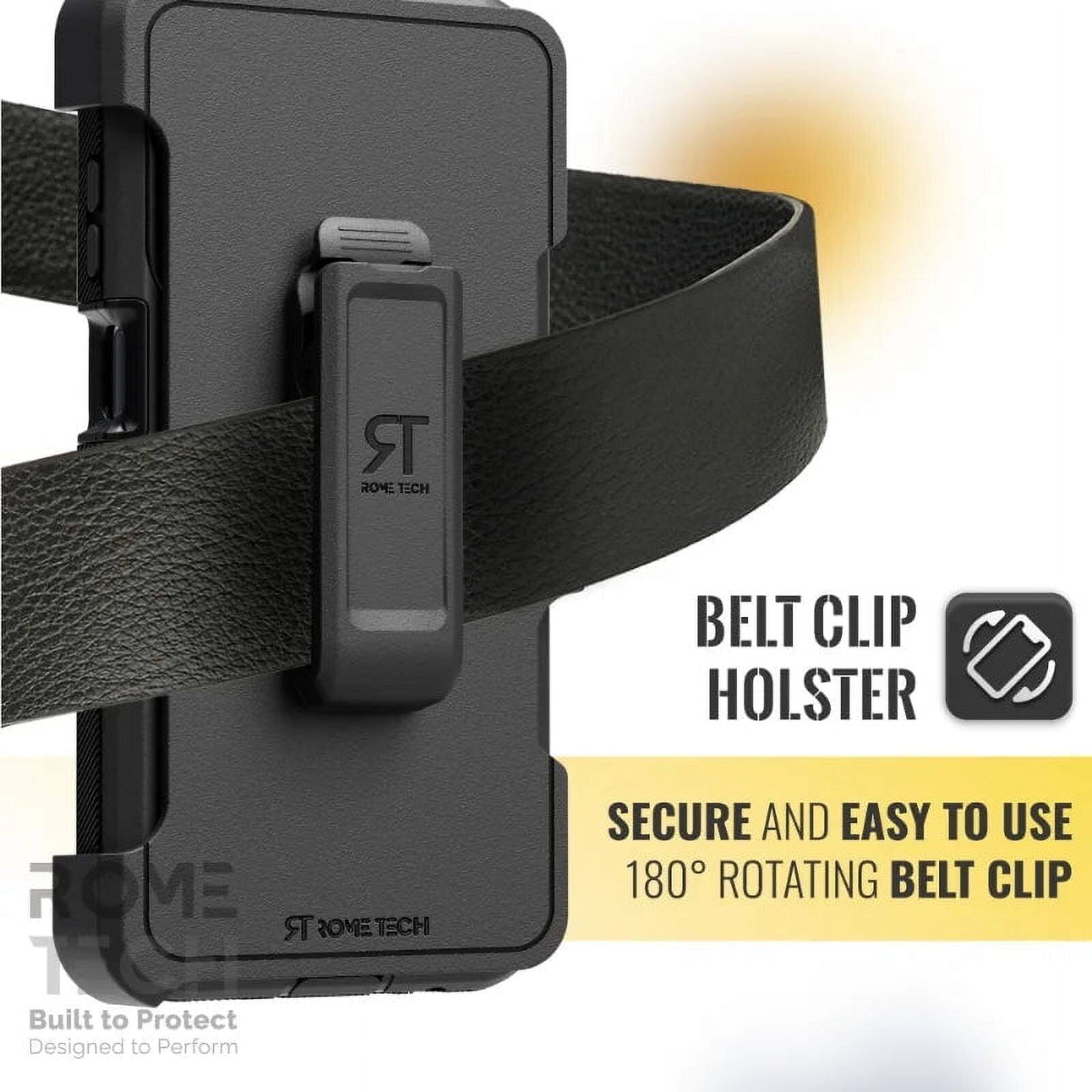 Rome Tech Belt Clip Holster Rome Tech T5  
Built to Protect  
Designed to Perform  
Secure and Easy to Use  
180° Rotating Belt Clip