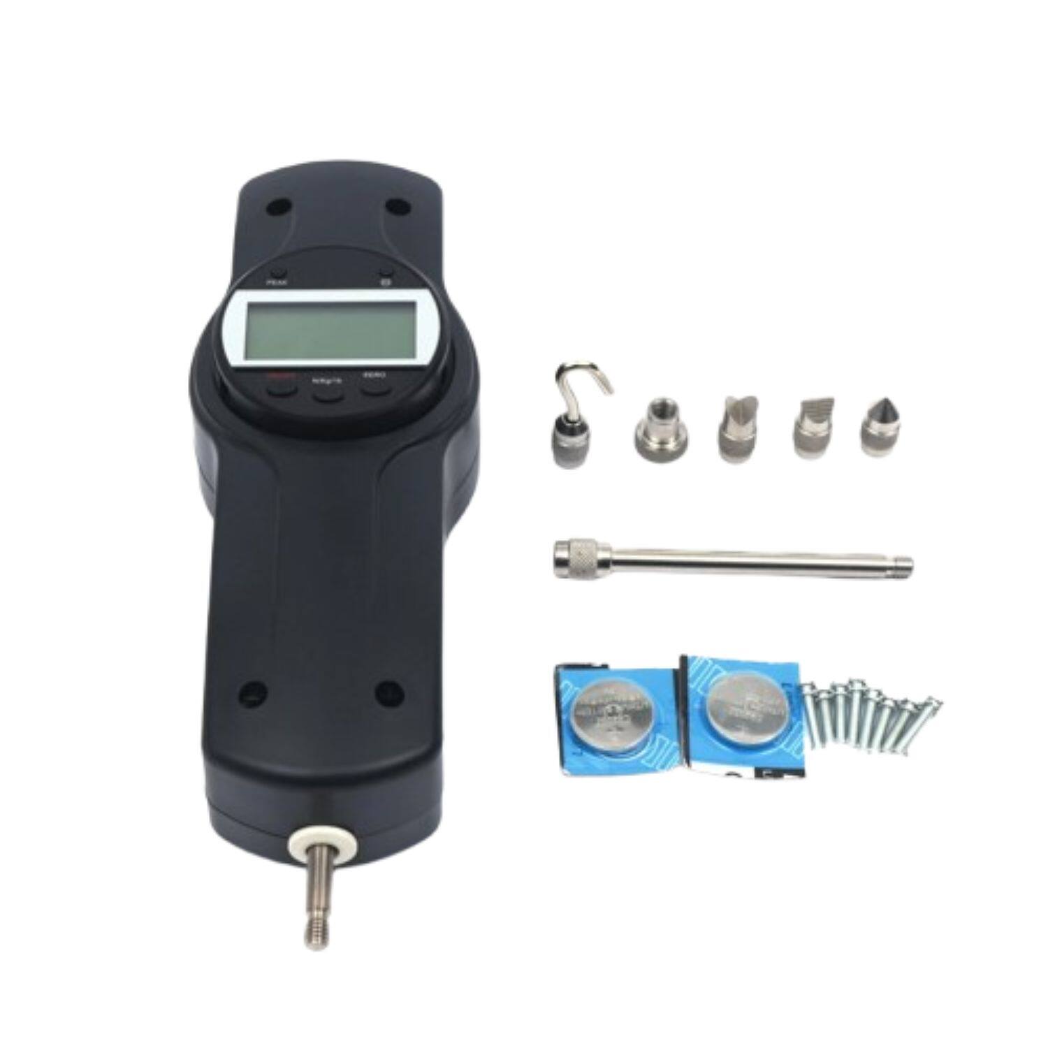 Front. Home Collection - Digital Force Gauge Push Pull Tester – 500N Precision Dynamometer Measuring Tool.