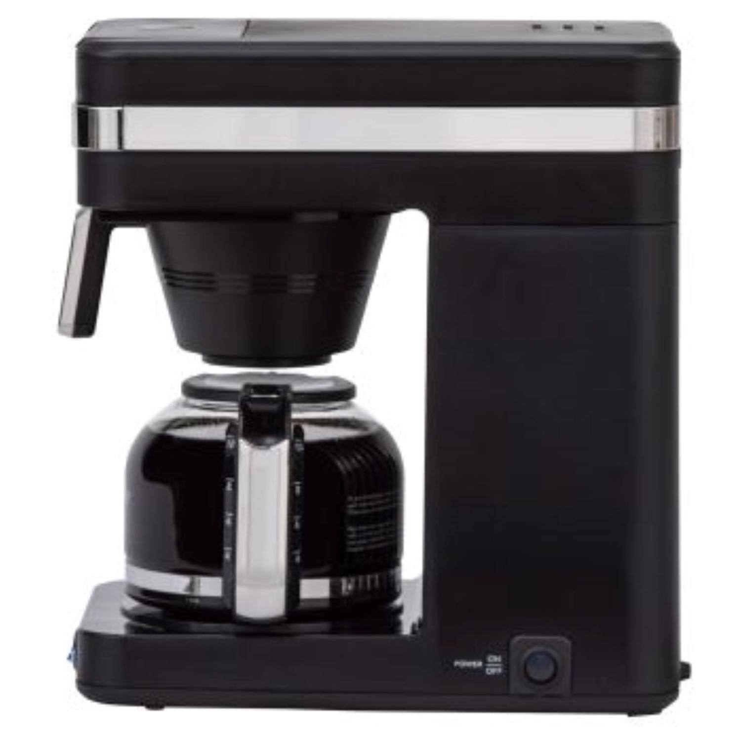 Left. BUNN - BUNN 10 cups Black/Silver Coffee Maker - Black | Silver.
